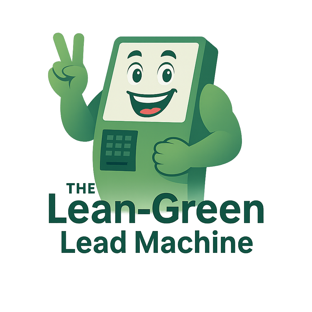 Lean Green Lead Machine logo